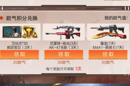 CF手嗨枪助力欧气开箱礼包