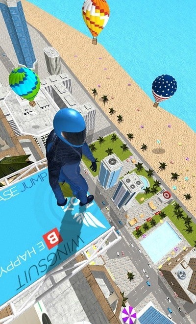 BaseJumpWingSuitFlying