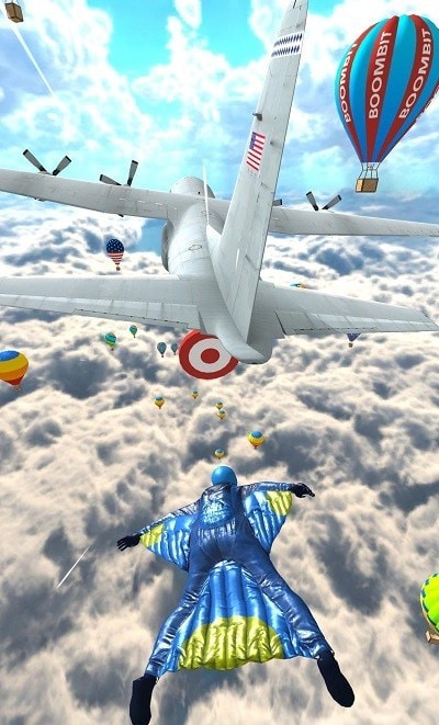 BaseJumpWingSuitFlying