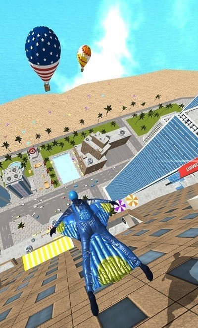 BaseJumpWingSuitFlying