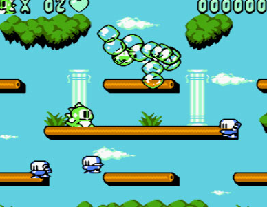 泡泡龙2 Bubble Bobble II隐藏的字母
