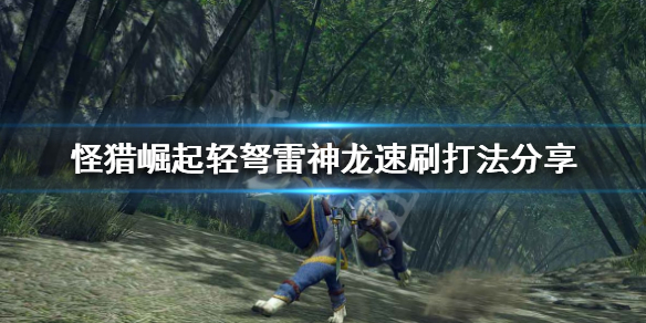 《怪物猎人崛起》雷神龙怎么打 轻弩雷神龙速刷打法分享