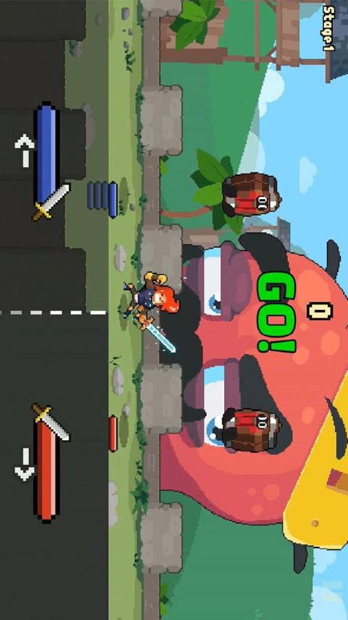 头发短跑