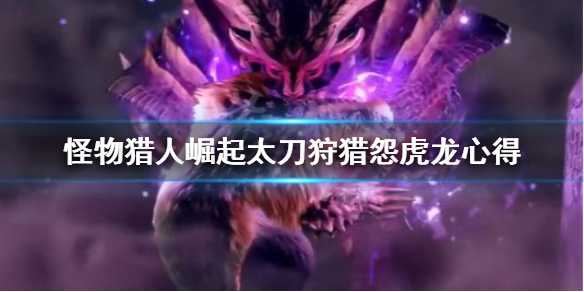 《怪物猎人崛起》太刀怎么打怨虎龙 太刀狩猎怨虎龙心得