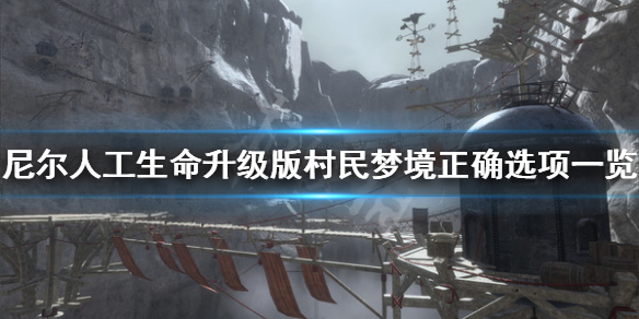 《尼尔人工生命升级版》村民梦境选项怎么选 村民梦境正确选项一览