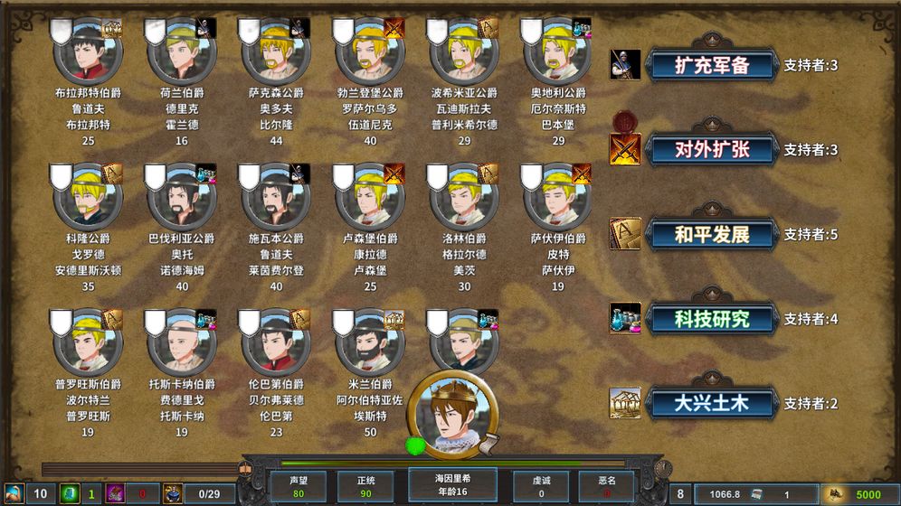 中世纪君主测试版