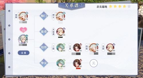 《天谕》手游关系谱功能介绍