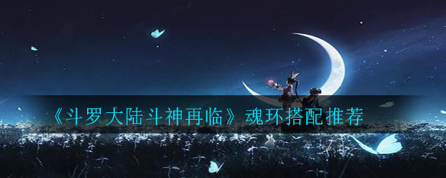 《斗罗大陆斗神再临》魂环搭配介绍