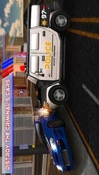 警车追逐3D