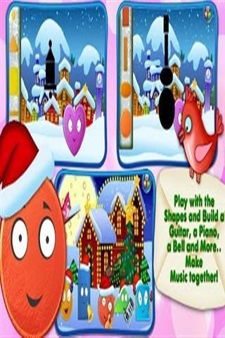 友情形状圣诞童话