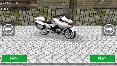 3D酷炫摩托车