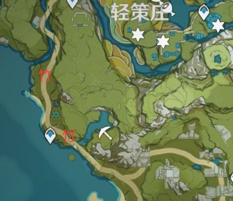 《原神》竹节位置一览