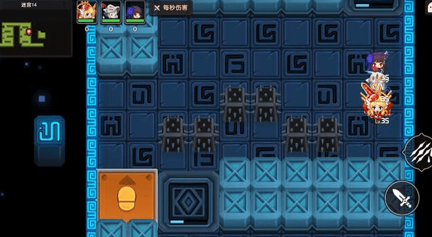 坎公骑冠剑迷宫14通关攻略分享