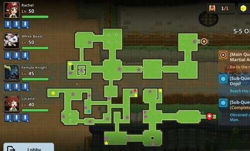 《坎公骑冠剑》5-5三星全收集方法