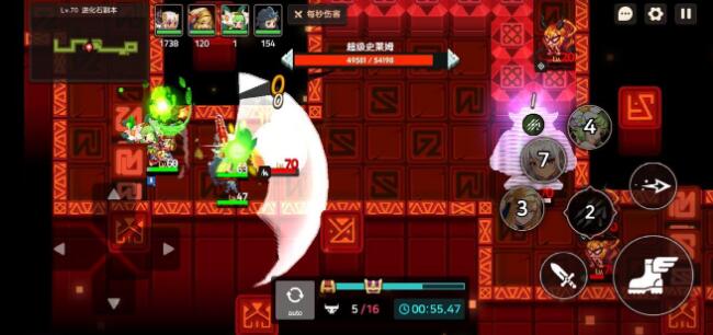 坎公骑冠剑70级进化石副本怎么打