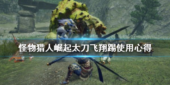 《怪物猎人崛起》太刀飞翔踢怎么用 太刀飞翔踢使用心得