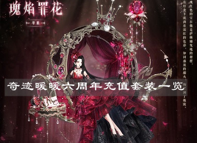 《奇迹暖暖》六周年充值套装一览
