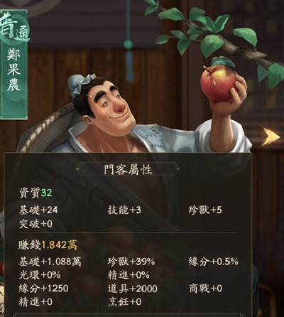 《叫我大掌柜》快速提高门客等级方法