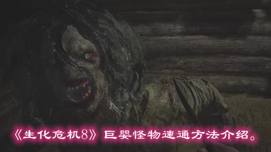 《生化危机8》巨婴怪物速通方法介绍