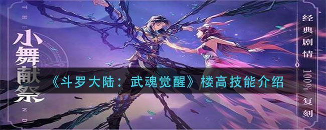《斗罗大陆：武魂觉醒》楼高技能详细
