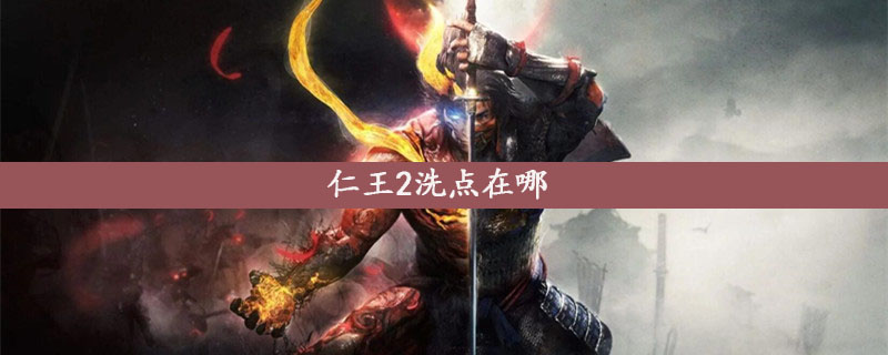 《仁王2》洗点的位置怎么找