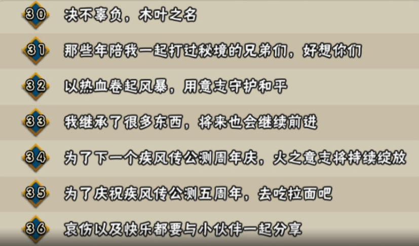 火影忍者手游周年密令汇总分享2021