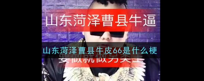 山东菏泽曹县牛皮66是什么梗