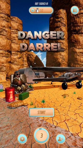 Danger Darrel - Endless Airplane Action Ad