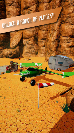 Danger Darrel - Endless Airplane Action Ad
