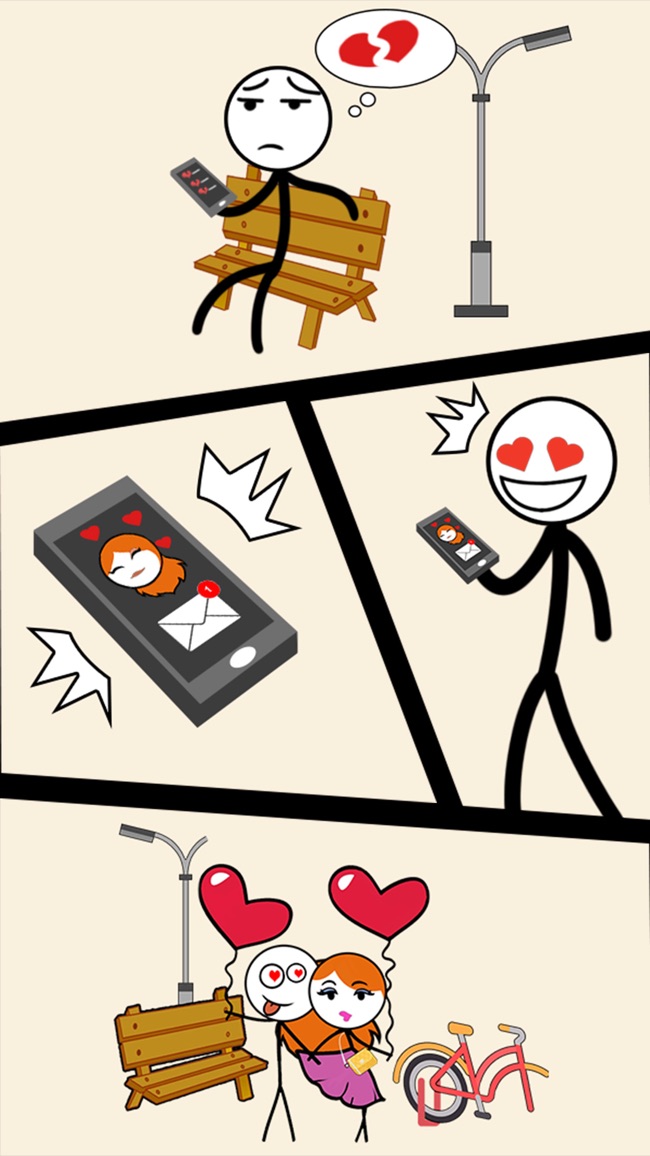画故事:爱那个女孩