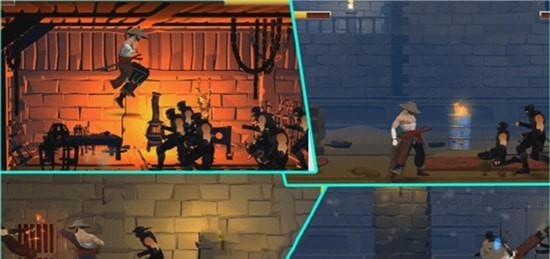 武士和忍者刺客vs黑暗忍者