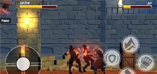 武士和忍者刺客vs黑暗忍者