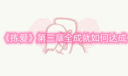 《拣爱》第三章全成就如何达成