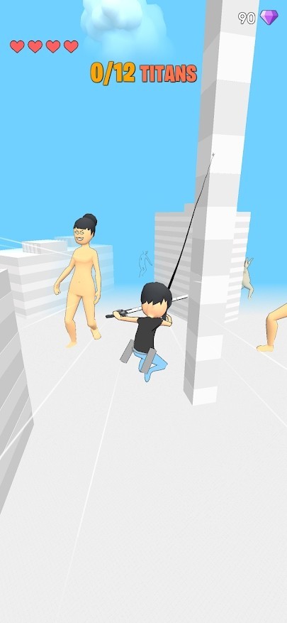 泰坦3D.动作