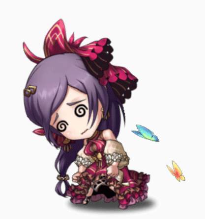 《梦幻模拟战》弗洛朗蒂娅蝶引风华皮肤欣赏