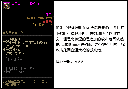 DNF源能专家三觉技能加点 DNF苍暮源能专家武器装备护石选择推荐