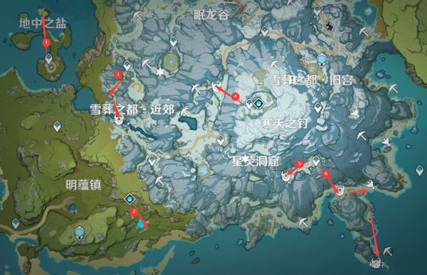 《原神》高收益刷怪路线一览