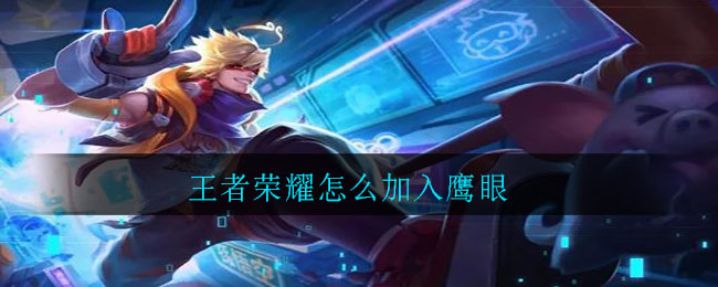 《王者荣耀》加入鹰眼的方法