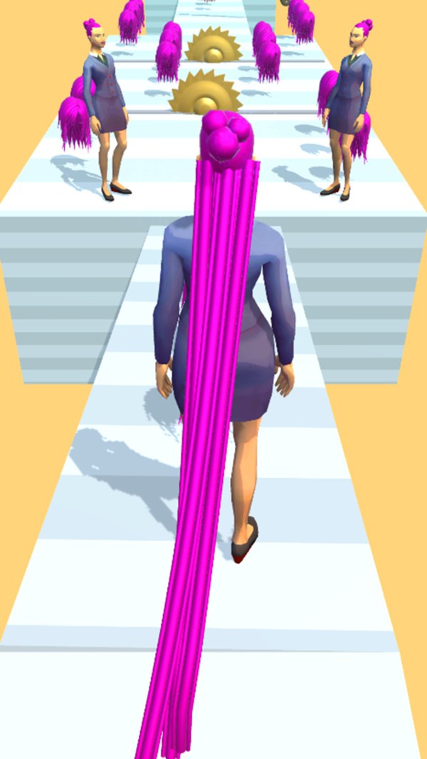 长发奔跑者