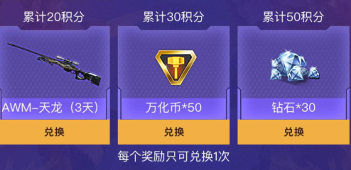 CF手游五月幸运打靶钻石礼包