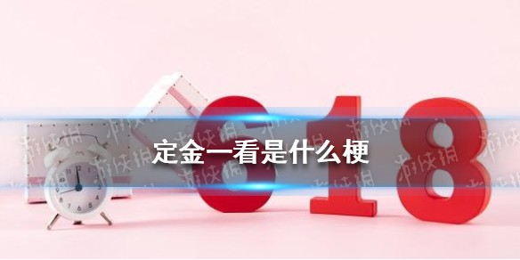 定金一看是什么梗