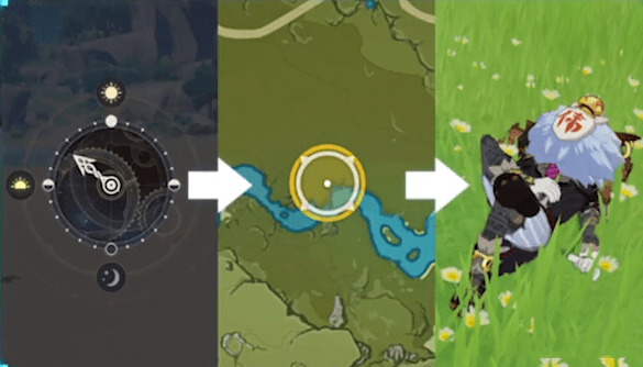 《原神》折箭觅踪活动目击地点一怎么过