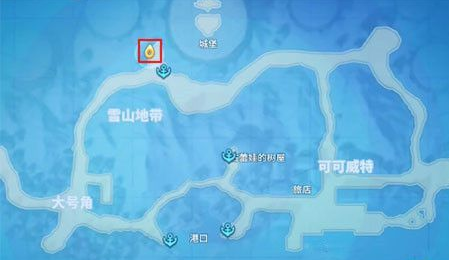 《航海王热血航线》城堡周边的树下详细位置 《航海王热血航线》城堡周边的树下详细位置