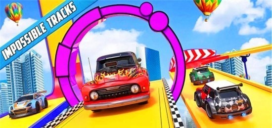 MegaRampCarStunts