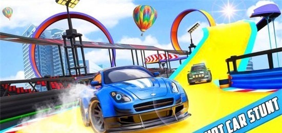 MegaRampCarStunts