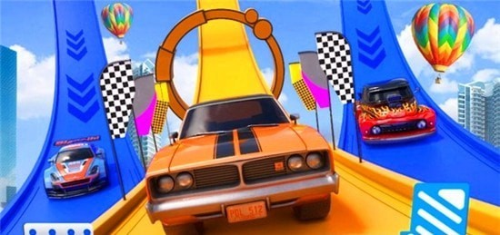 MegaRampCarStunts