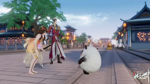 《花与剑》戏捉迷藏活动