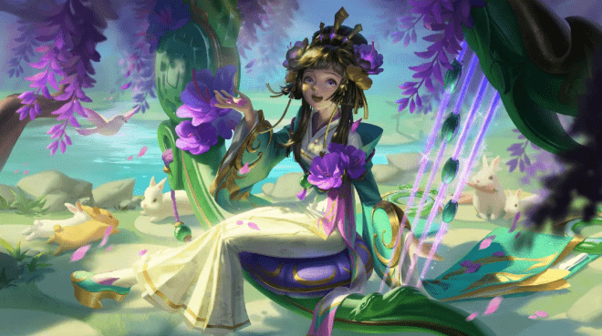 《曙光英雄》蔡文姬璧玉灵皮肤背景故事