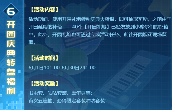 《摩尔庄园》手游​开园庆典转盘福利怎么玩