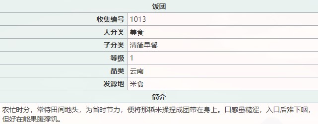 江湖悠悠饭团食谱配方分享